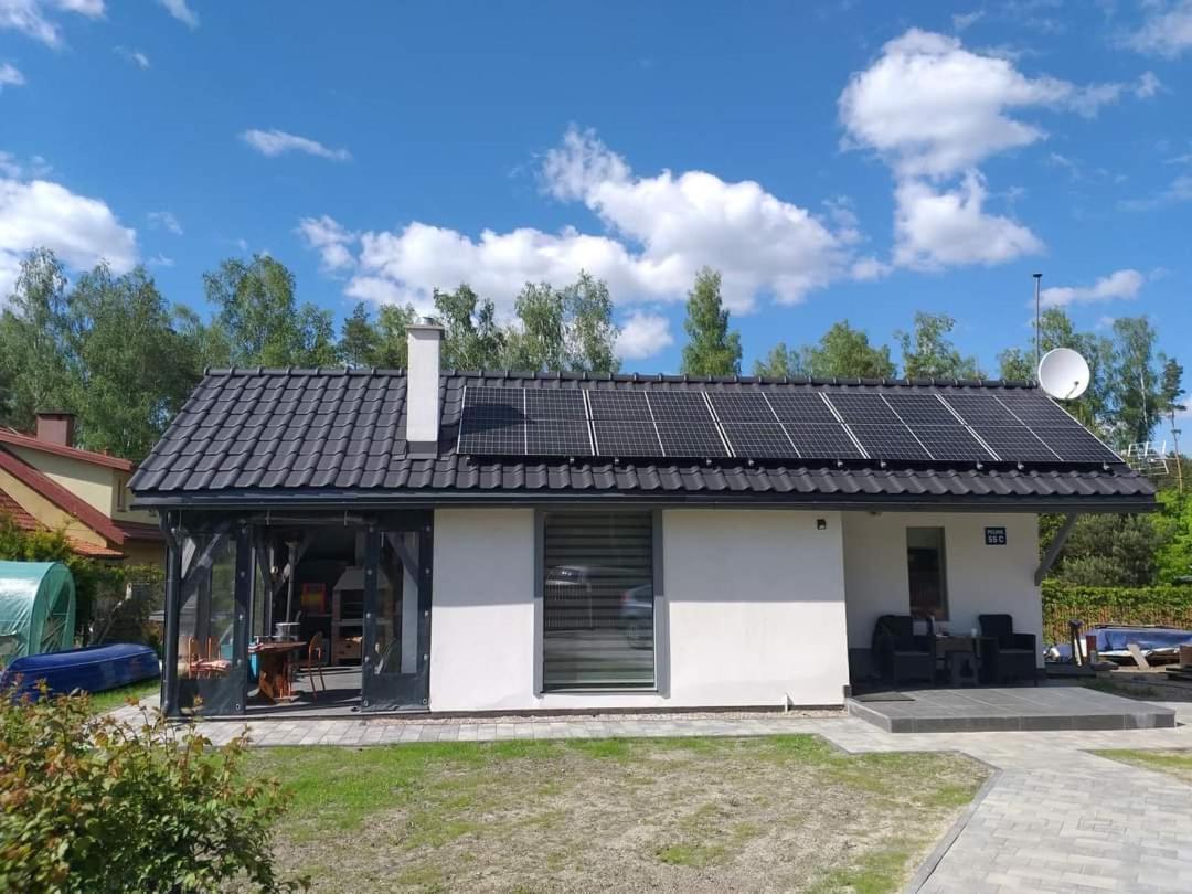 Mazury Domek Caloroczny Pelnik Jezioro Las Exterior photo